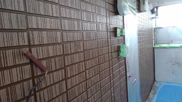 千葉県白井市　外壁塗装　アパート塗装　エスケー化研　エスケープレミアムシリコン
